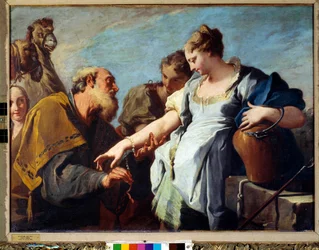 Eliezer and Rebecca. Eliezer, Abraham