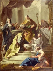 St. Prosdocimus Baptising St. Daniel