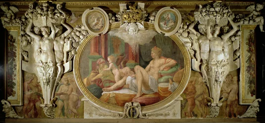 Danae, Decorative Scheme in the Gallery of Francis I (detail)