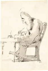 A Venetian Lawyer at His Desk