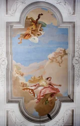 Ceiling of the Entrance Hall in the Palazzina
