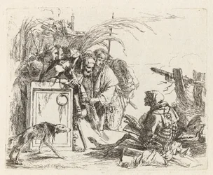 Death Giving Audience, from Various Capriccios