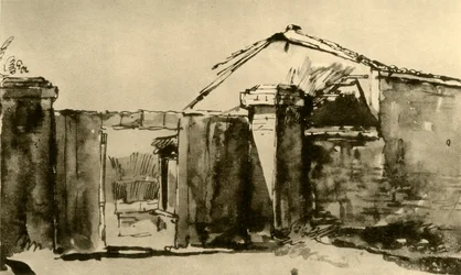 Entrance to a Farmyard, mid 18th century, 1928