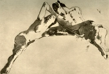 Male and Female Faun