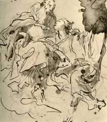 Old Man and Young Woman