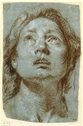 Study for the Head of Saint Agatha