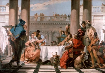 The Banquet of Cleopatra, 1743-1744