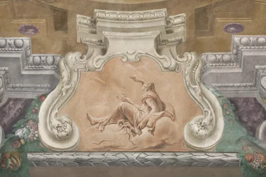 The Fall of the Demons, Stories of Scipio, detail, 1731 (detail)