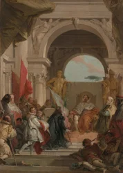 The Investiture of Bishop Harold as Duke of Franconia, c.1751-52