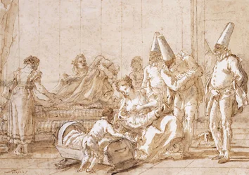 The Nursing of Punchinello