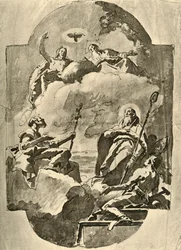 The Trinity and Saints