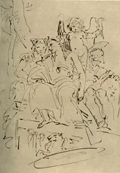 Two Women, Eros and a Soldier