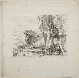 Various Caprices: The Philosopher Standing with Book