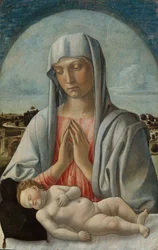 Madonna Adoring the Sleeping Child