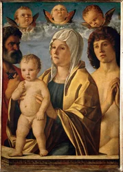 Madonna and Child between Saints Peter and Sebastian