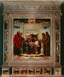 Pesaro Altarpiece (detail)