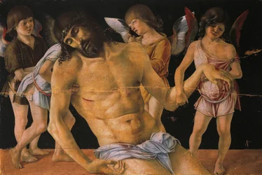 Pieta or Dead Christ Supported by Angels