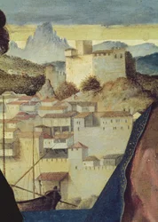 Virgin and Child between Saint John the Baptist and a female saint (detail), c.1504