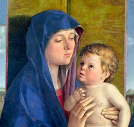 Virgin of the Pear (detail)