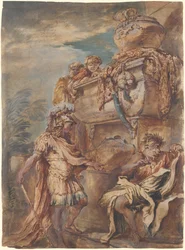 Alexander at the Tomb of Cyrus