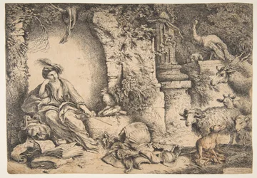 Circe with the Companions of Ulysses Changed into Animals, 1650-51
