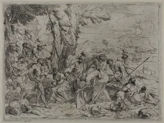 Laban Searching for Family Idols among the Possessions of Joseph