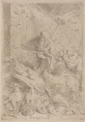 Noah and the Animals Entering the Ark