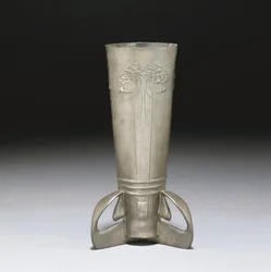 A Tudric Pewter Vase