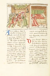 Decameron, The Pupil - Abduction of Agnesa, Fifth day, story 5