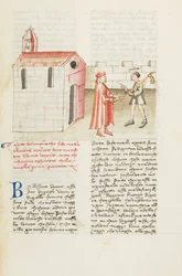 Decameron, The Seraglio of the Mute - Masetto da Lamporecchio Arriving at the Monastery, Third Day, Tale 1