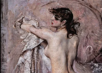 After the Bath (detail)