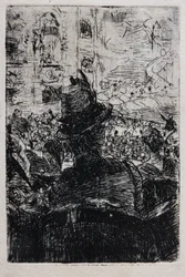 At the Opera in Paris, c.1880