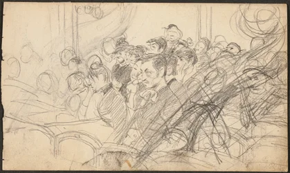 Audience at a Parisian Theatre I