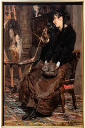 In the Study of the Painter