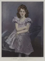 Portrait of Mademoiselle Beatrice de C...