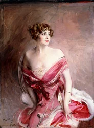 Portrait of Mlle. de Gillespie, La Dame de Biarritz