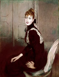 Portrait of the Marquise Franzoni