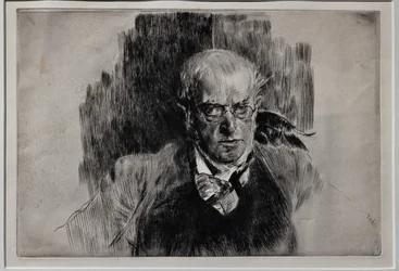 Portrait of the Painter Adolph Menzel