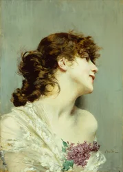Profile of a Young Woman