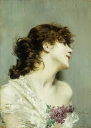 Profile of a Young Woman