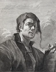 Gerrit van Honthorst, Engraved by Cosimo Mogalli