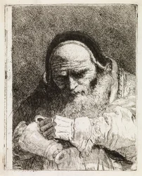 A Pope Holding a Jug