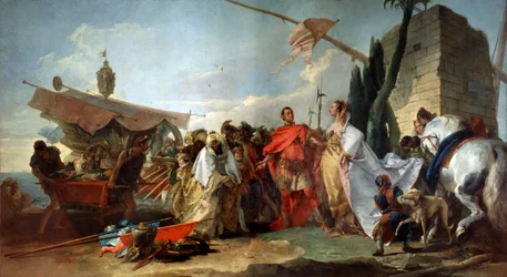 Caesar Meeting Cleopatra