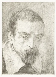 Man with Small Beard Without Headgear (Collection of Heads)