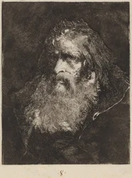 Old Man with Bare Head