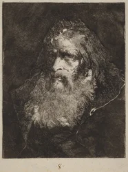 Old Man with Bare Head