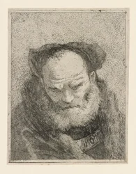 Old Man with a Beard, from the Collection of Heads