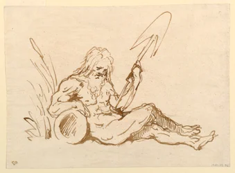 Sketch of a River God