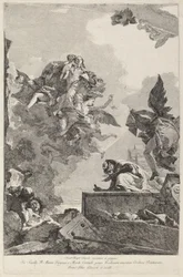 The Madonna del Carmelo Appearing to Saint Simon Stock
