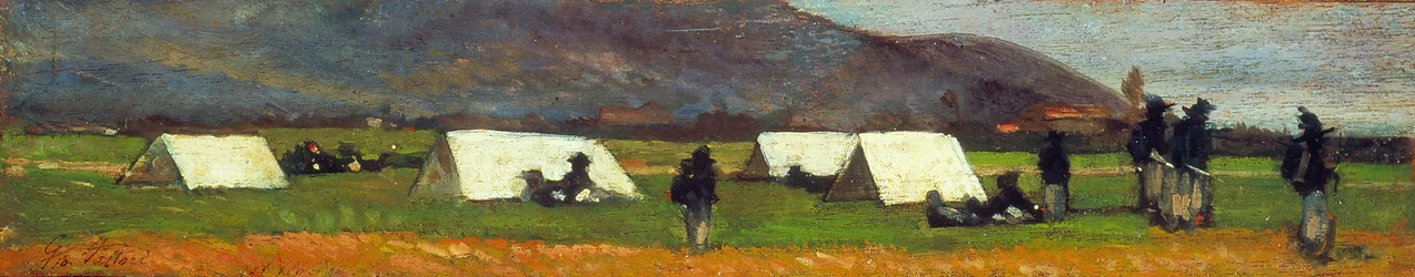 Bersaglieri Camp, c.1860